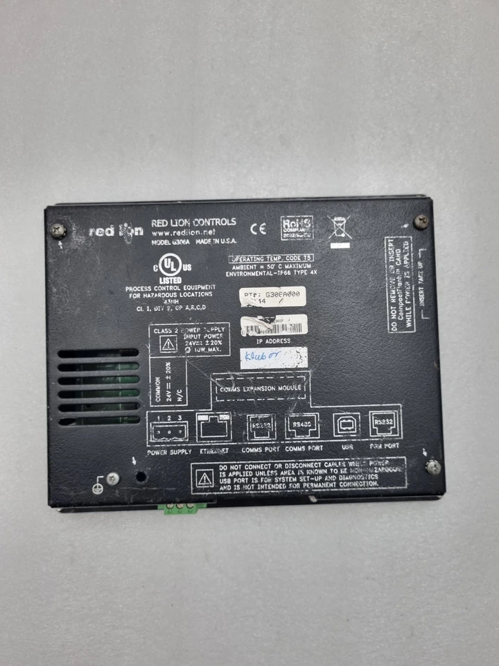 Red Lion Controls G306A G306A000 Made In Usa (Card Test as Photos) G306A